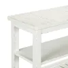 Liberty Furniture 142-OT1030 Backroads - Sofa Table - Weathered White & Parchment Brown