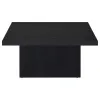Coaster Fine Furniture 706408 Devar - Square Engineered Wood Cocktail Coffee Table - Black