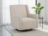 Coaster Fine Furniture 903930 Sorrel - Fabric Upholstered Swivel Glider Arm Chair - Latte