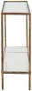 Ashley Furniture A4000443 Ryandale - Console Sofa Table - Antique Brass Finish