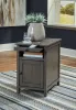 Ashley Furniture T300-317 Ashley Furniture T300-317 Treytown - Chair Side End Table - Gray