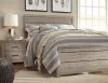 Ashley Furniture B070B8 Culverbach - Queen Panel Bed - Gray