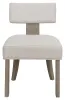 Pulaski Furniture P402230-KIT63 Pulaski Furniture P402230-KIT63 Anderson Park - Round Dining Table With 4 Klismos Dining Chairs, 2 Upholstered Side Chairs And China Cabinet - Moose Trail / Frontier Brown