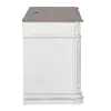 Liberty Furniture 244-HOJ-CS Magnolia Manor - Credenza - Antique White & Weathered Bark
