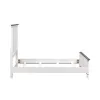Liberty Furniture 417-YBR-FPB Allyson Park - Full Panel Bed - Wirebrushed White / Charcoal