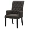 CoasterEssence 115173 Alana - Velvet Upholstered Dining Arm Chair - Brown