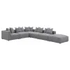 CoasterElevations 551594-SET Jennifer - 6 Piece Upholstered Modular Sectional - Gray