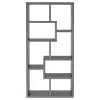 CoasterEveryday 800510 Theo - 7-Shelf Bookshelf - Weathered Gray