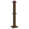 Coaster Fine Furniture 983281 Rikkie - Coat Rack And Mirror - Walnut