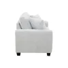 Intercon SY-LS-ASH64-SGC-C Ashbury - Loveseat With 2 Pillows - Soft Gray