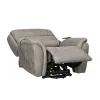 New Classic U092-PLR-GRY Kamari - Power Lift Recliner With Heat & Massage - Gray