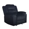 New Classic U1816-13-BLK New Classic U1816-13-BLK Willow - Glider Recliner - Black