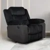 New Classic U1816-13-BLK New Classic U1816-13-BLK Willow - Glider Recliner - Black