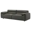 Coaster Fine Furniture 509504 Buxton - Top Grain Leather Upholstered Sofa - Graphite