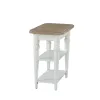 Liberty Furniture 762-OT1022 Turnberry Park - Chairside Table - Washed White