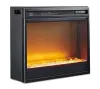Ashley Furniture W100-02 Entertainment Accessories - Fireplace Insert Glass/Stone - Black
