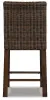 Ashley Furniture P750-130 Paradise Trail - Barstool (Set of 2) - Medium Brown