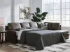 Ashley Furniture PC62703S5 Castille Way - 2-Piece Sleeper Sectional With RAF Corner Chaise - Fossil