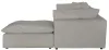 Jackson Furniture Industries 4445/31/59/28/4-26 Jackson Furniture Industries 4445/31/59/28/4-26 Posh - 4 Piece Modular Sectional With 1 Armless, 2 Corners, 1 Cocktail Ottoman - Dove