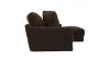 Jackson Furniture Industries 3045/63/76-09 Comfrey - 2 Piece Sofa / RSF Chaise - Chocolate