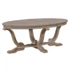 Liberty Furniture 154-OT-3PCS Greystone Mill - 3 Piece Table Set (1 Cocktail 2 End Tables) - Stone White Wash / Wirebrush Distressing