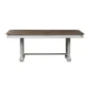 Liberty Furniture 520-DR-TRS Abbey Park - Trestle Table - Antique White