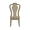 Liberty Furniture 244N-C2501S Liberty Furniture 244N-C2501S Magnolia Manor - Splat Back Upholstered Side Chair - Weathered Bisque