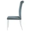 CoasterElevations 109452 Beaufort - Upholstered Dining Side Chair (Set of 2) - Steel Gray