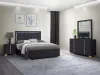 Coaster Fine Furniture 222831F-S4 Marceline - 4 Piece Full Bedroom Set - Black