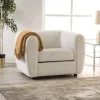 Furniture of America FM61001WH-CH Verdal - Chair - Off-White