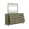 Liberty Furniture 789-BR-DM Brentwood - Dresser & Mirror - Sandstone