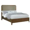 Coaster Fine Furniture 223321Q Maderia - Upholstered Queen Panel Bed - Walnut