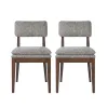 New Classic D2749-20 Miller - Side Chair (Set of 2) - Walnut