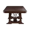 Liberty Furniture 765-DR-TRS Provence Park - Trestle Table - Chateau Brown