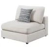CoasterEssence 551321 Serene - Upholstered Armless Chair - Beige