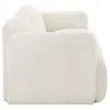 Coaster Fine Furniture 509811-S2 Dorset - 2 Piece Upholstered Round Track Arm Sofa Set - White