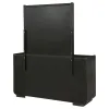 Coaster Fine Furniture 222493M Leandro - 8-Drawer Bedroom Dresser With Mirror - Burnished Black