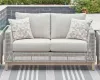 Ashley Furniture P798-835 Seton Creek - Loveseat With Cushion - Gray