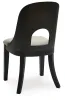 Ashley Furniture D821-01 Rowanbeck - Dining Upholstered Side Chair (Set of 2) - Gray / Black