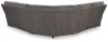 Ashley Furniture 61003S6 Ashley Furniture 61003S6 Next-Gen Durapella - 5-Piece Power Reclining Sectional - Slate
