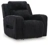 Ashley Furniture PC6420213 Forest Lake - Power Recliner With Adj Headrest - Black