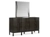 Pulaski Furniture P419-100110 Pulaski Furniture P419-100110 Modern Mosaic - Dresser With Mirror - Brown