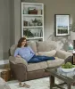 Jackson Furniture Industries 545557-1176/89-1921/36 McMahon - Gliding Loveseat - Bark