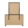Liberty Furniture 423-YBR-DM Cottage View - Dresser & Mirror - Dark Gray