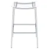 Coaster Fine Furniture 182359 Jovani - Acrylic Backless Bar Stool (Set of 2) - Chrome
