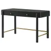 Coaster Fine Furniture 224337 Arini - 2-Drawer Vanity Desk Makeup Table - Black