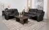 Coaster Fine Furniture 603191-S2 Raelynn - 2 Piece Upholstered Reclining Sofa Set - Gray