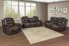 New Classic 22-7005-3PM New Classic 22-7005-3PM Nikko - Power P1 3 Piece Sofa & Loveseat & Recliner - Brown