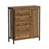 Intercon NC-BR-8005GC-HCK-C Norcross - Gentleman's Chest - Hickory