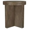 Coaster Fine Furniture 710138-S3 Kinkaid - 3 Piece Solid Wood Coffee And End Table Set - Brown